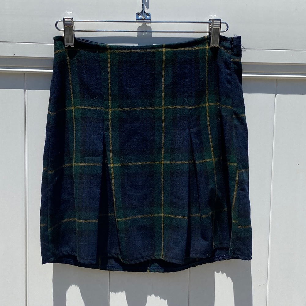 Plaid Skirt